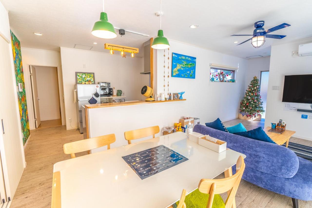 #3Ldk一軒家 #長期滞在可能 #海まで4分-- Starry Sky Resort Okinawa -- Onna Exteriér fotografie